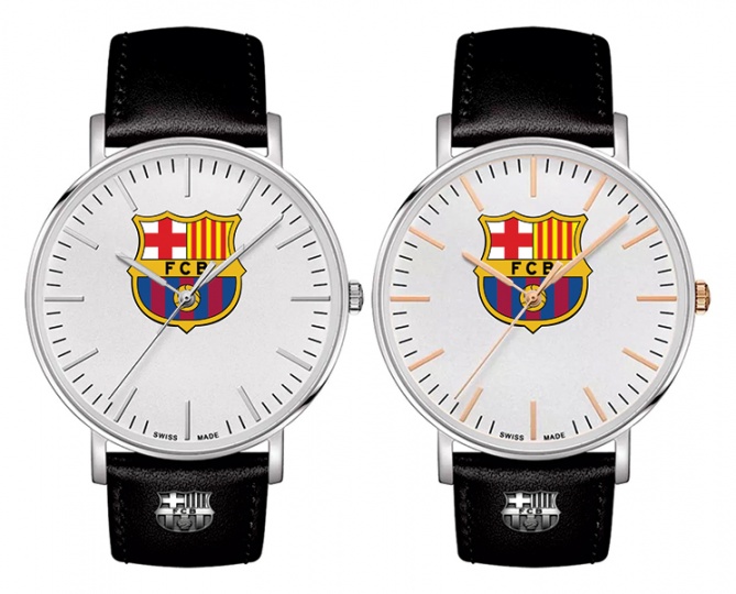 Gift fan barcelona stainless steel quartz limited edition watch 38mm H0